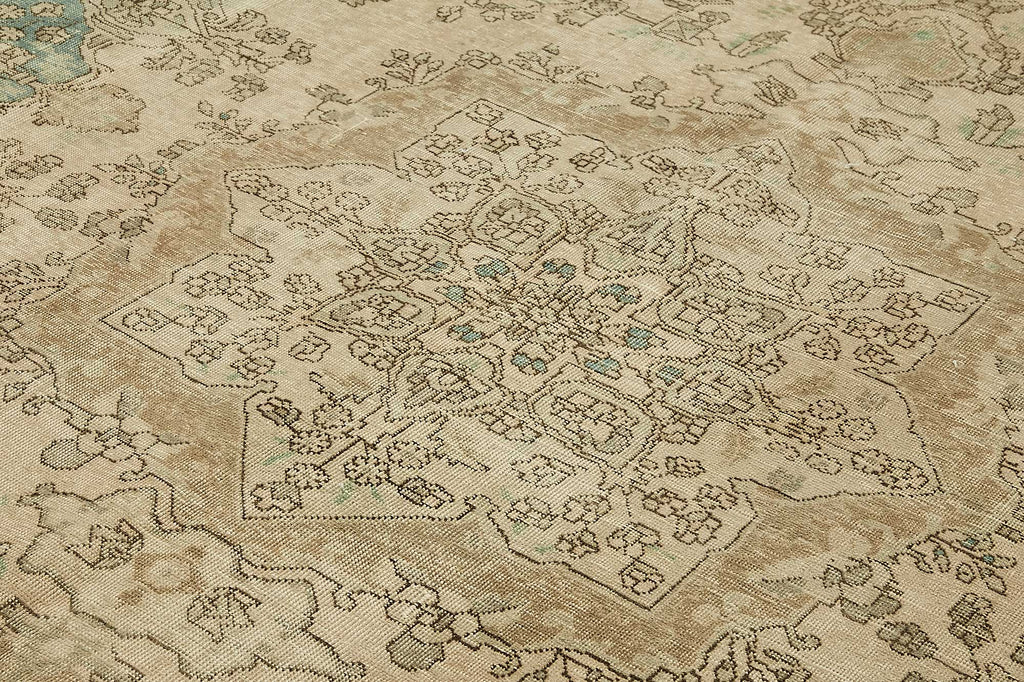 Beige vintage Persian rug 49467, 2.93 x 3.80 metres – photograph 5