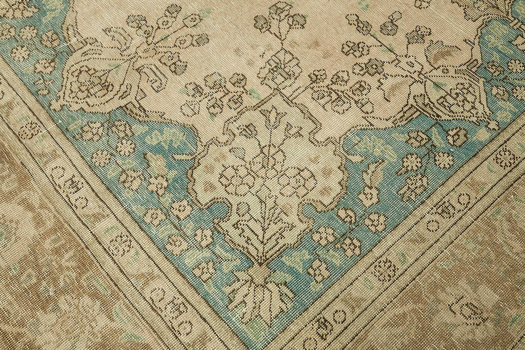Beige vintage Persian rug 49467, 2.93 x 3.80 metres – photograph 9