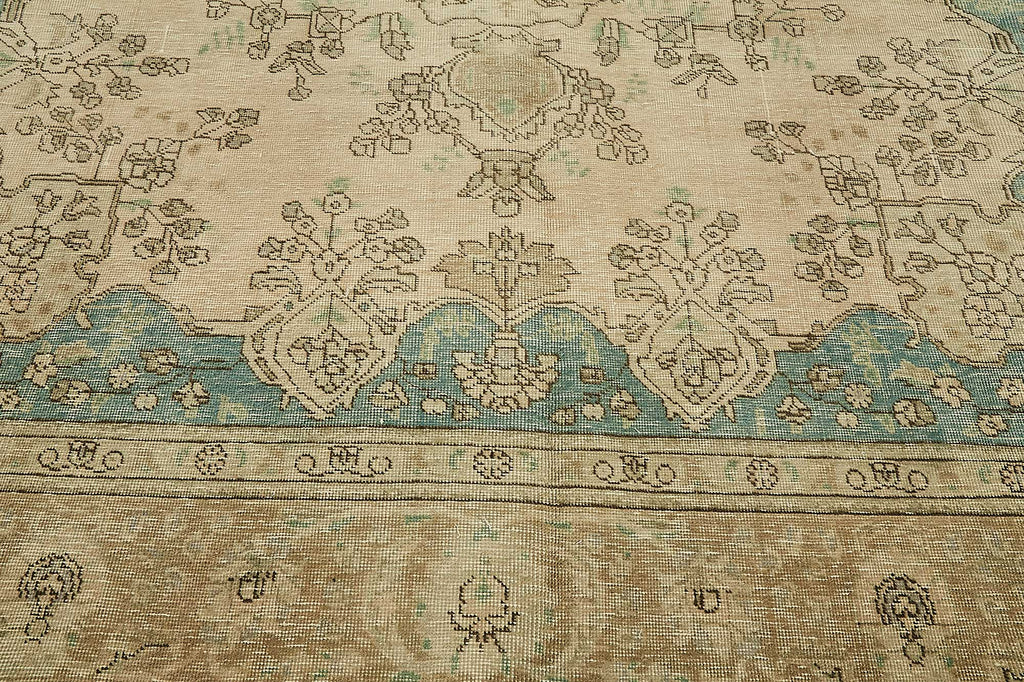 Beige vintage Persian rug 49467, 2.93 x 3.80 metres – photograph 10