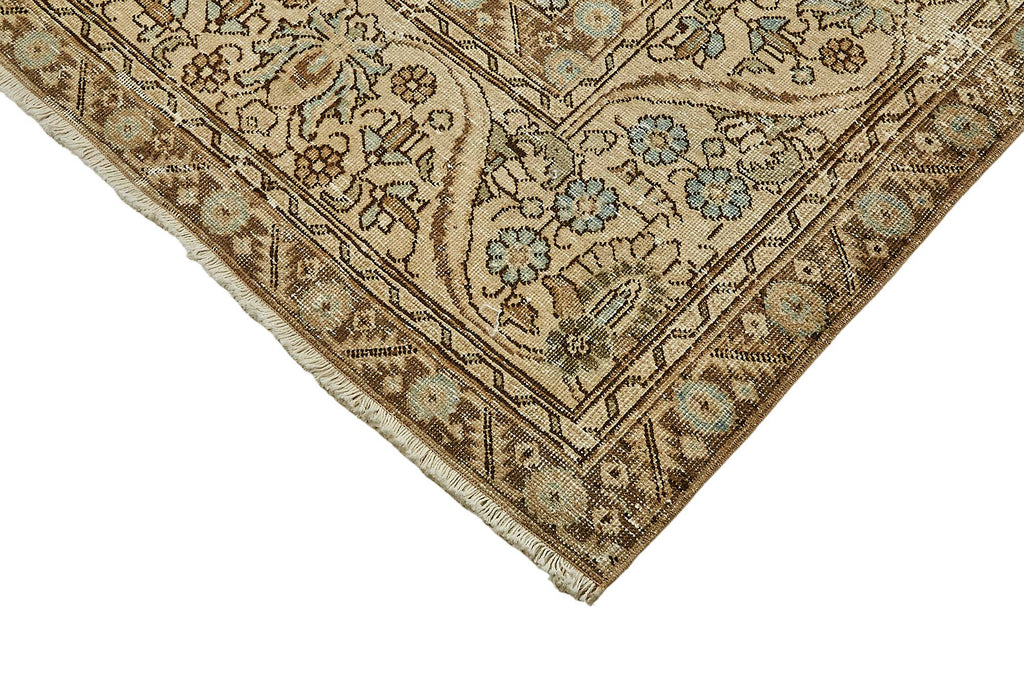 Beige vintage Persian rug 49468, 2.96 x 3.90 metres – photograph 4