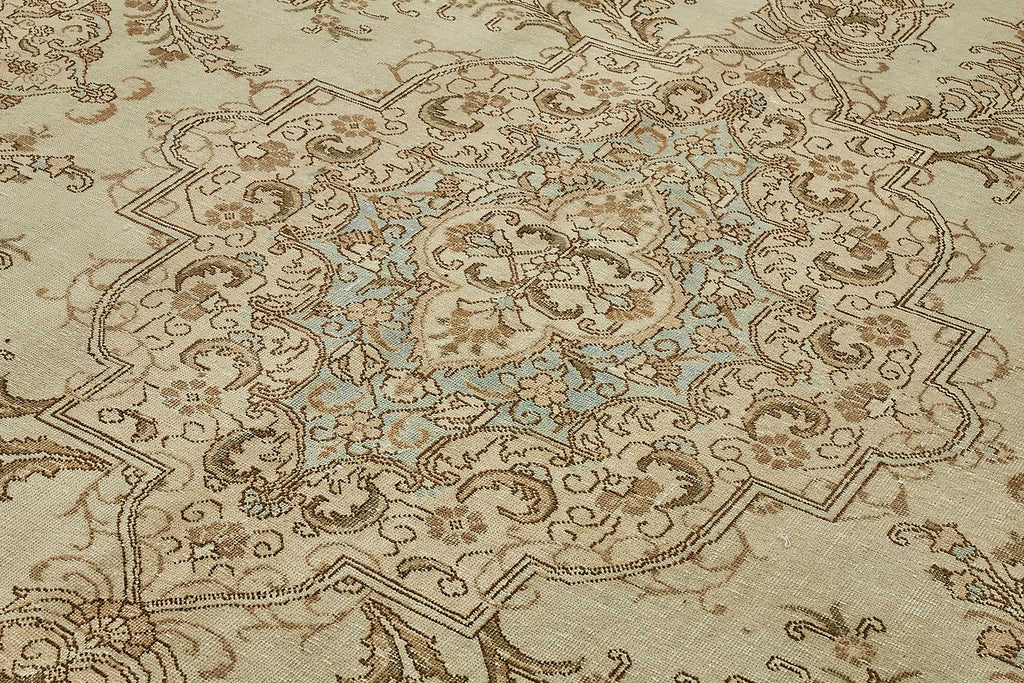 Beige vintage Persian rug 49468, 2.96 x 3.90 metres – photograph 5