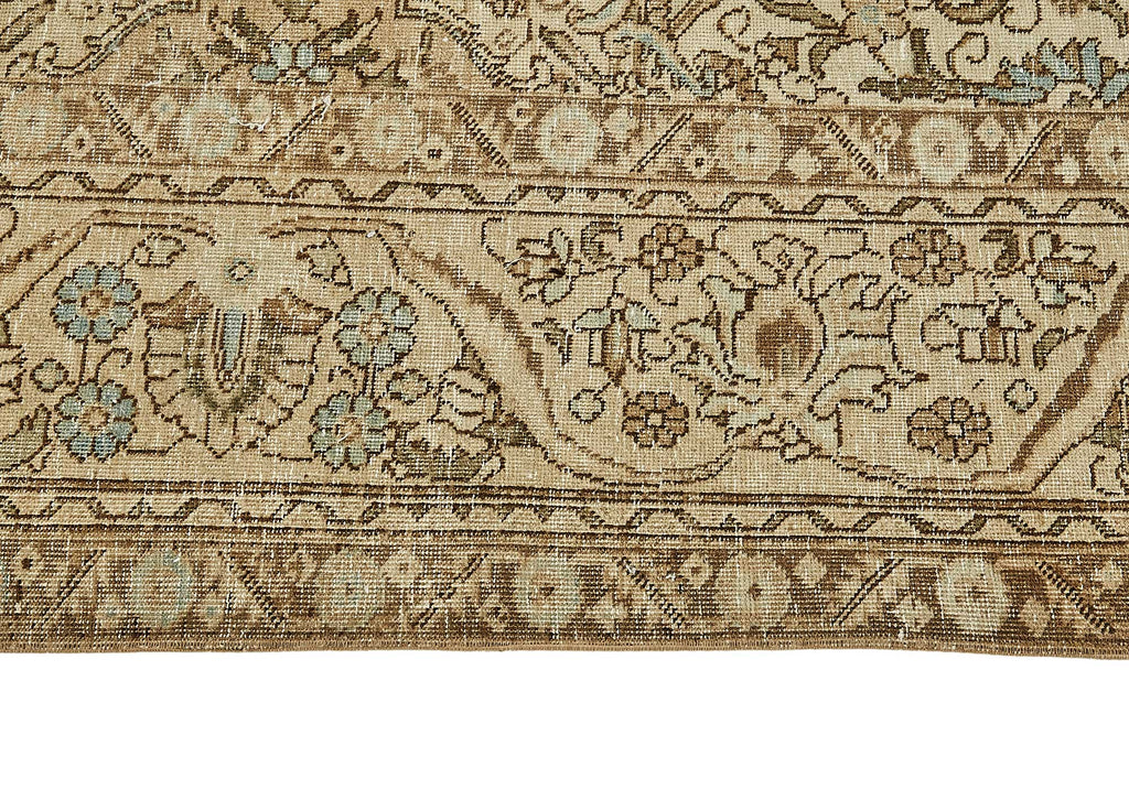 Beige vintage Persian rug 49468, 2.96 x 3.90 metres – photograph 8