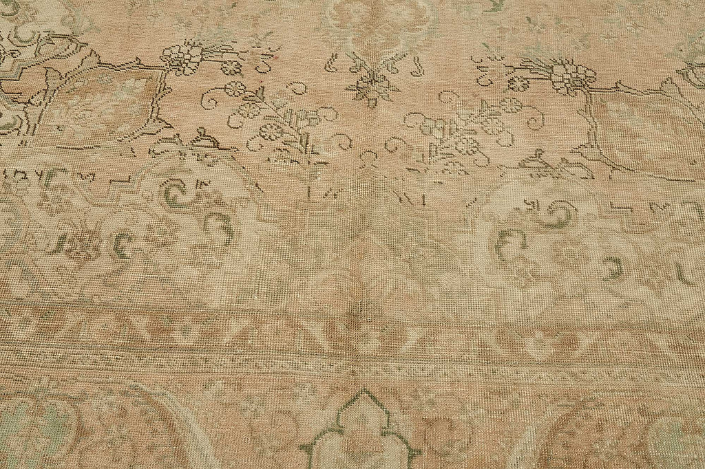 Beige vintage Persian rug 49470, 2.88 x 3.86 metres – photograph 10