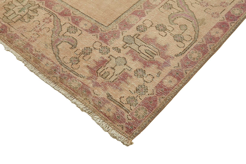 Beige vintage Persian rug 49473, 2.87 x 3.86 metres – photograph 4