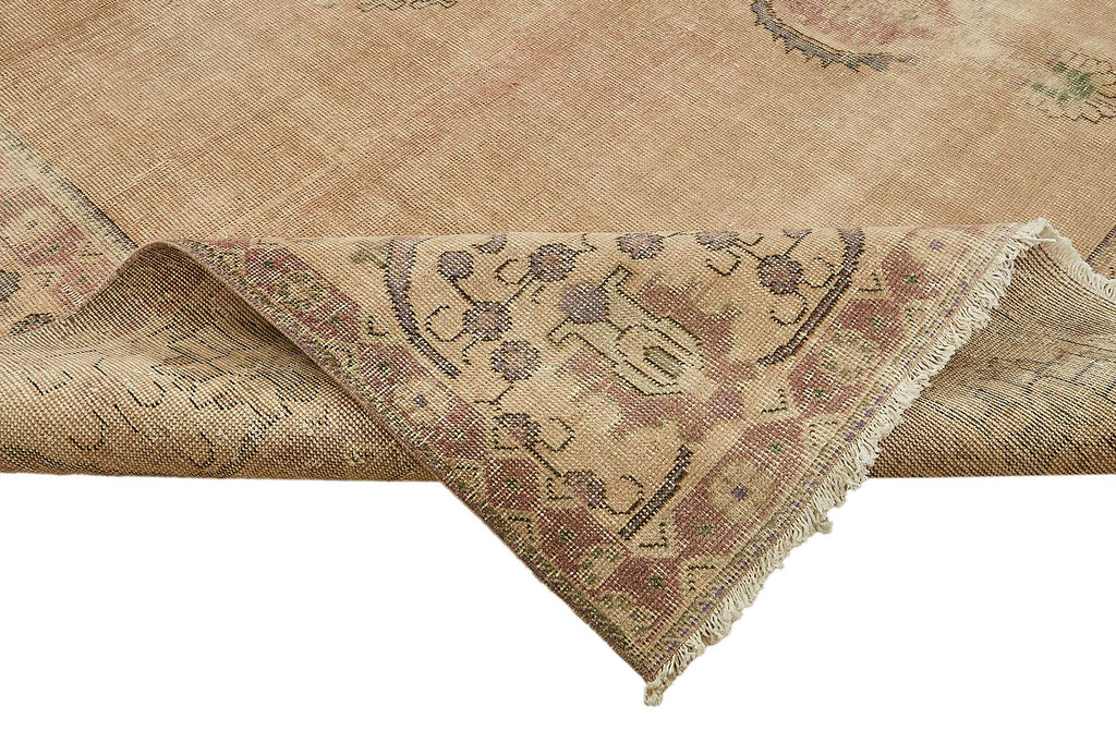 Beige vintage Persian rug 49473, 2.87 x 3.86 metres – photograph 6