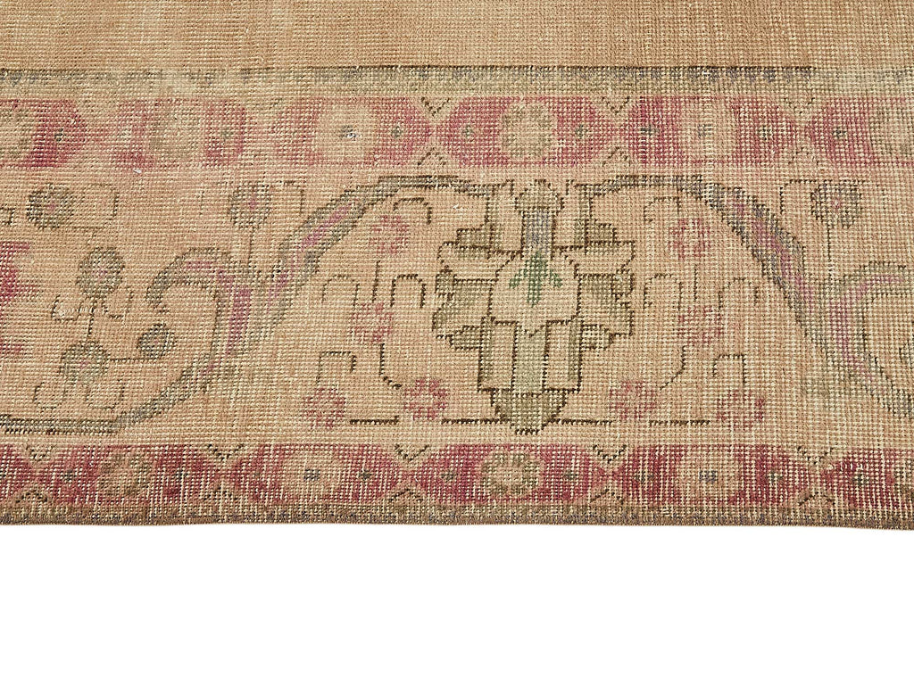 Beige vintage Persian rug 49473, 2.87 x 3.86 metres – photograph 8