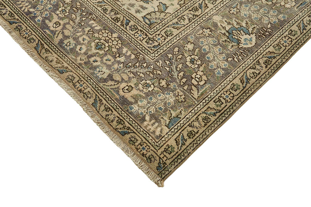 Beige vintage Persian rug 49474, 2.97 x 3.74 metres – photograph 4