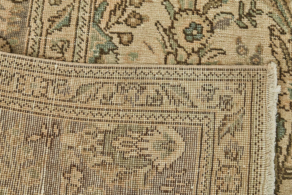 Beige vintage Persian rug 49474, 2.97 x 3.74 metres – photograph 7