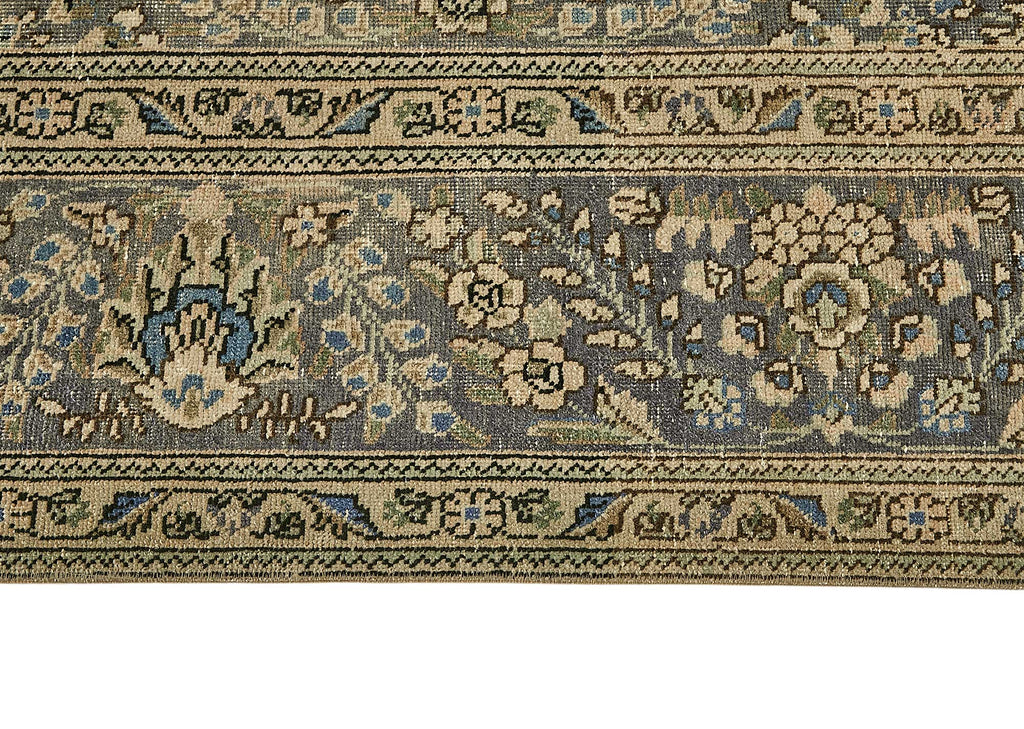 Beige vintage Persian rug 49474, 2.97 x 3.74 metres – photograph 8