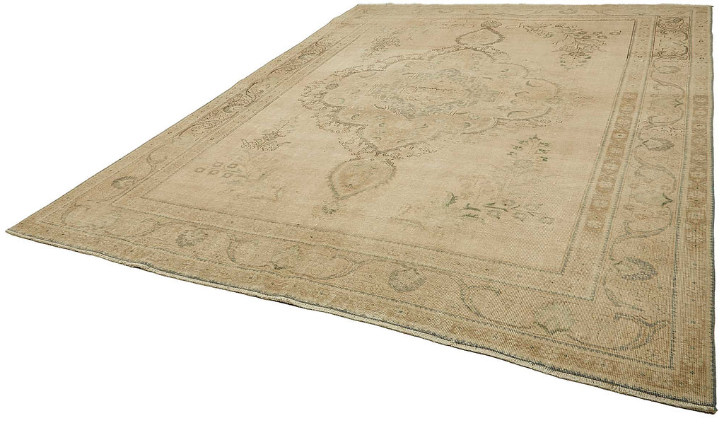 Beige vintage Persian rug 49475, 3.00 x 3.90 metres – photograph 3