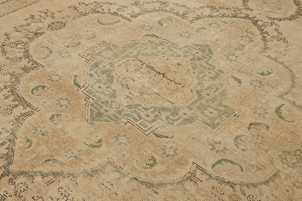 Beige vintage Persian rug 49475, 3.00 x 3.90 metres – photograph 5