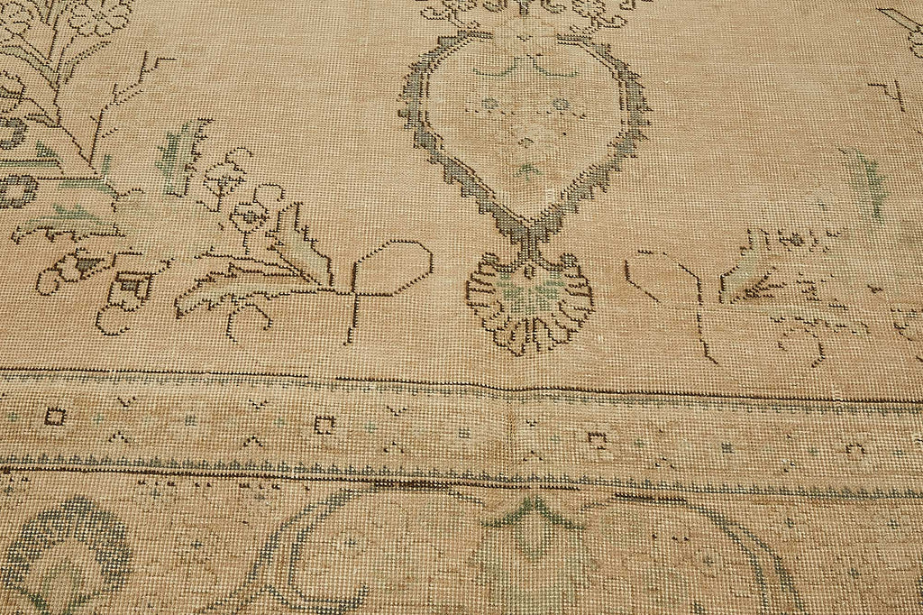 Beige vintage Persian rug 49475, 3.00 x 3.90 metres – photograph 10