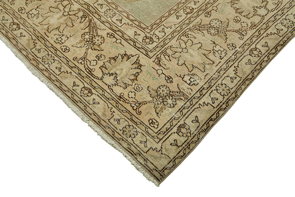 Beige vintage Persian rug 49691, 2.96 x 3.78 metres – photograph 4