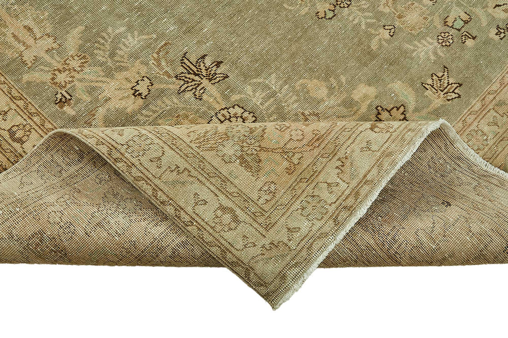 Beige vintage Persian rug 49691, 2.96 x 3.78 metres – photograph 6