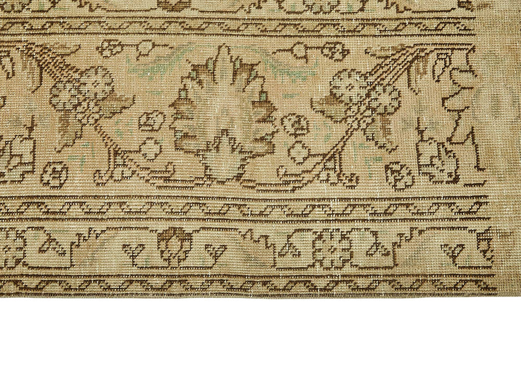 Beige vintage Persian rug 49691, 2.96 x 3.78 metres – photograph 8