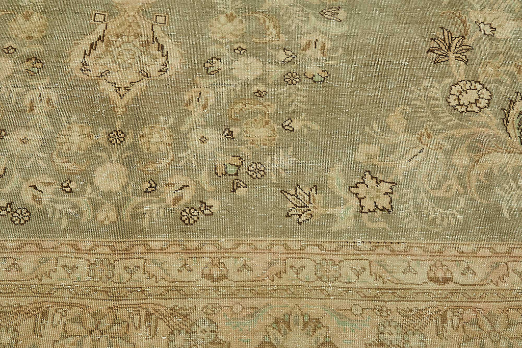 Beige vintage Persian rug 49691, 2.96 x 3.78 metres – photograph 10