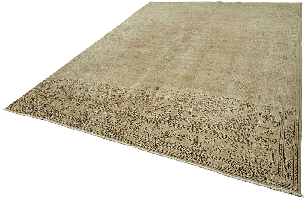 Beige vintage Persian rug 49693, 2.53 x 3.35 metres – photograph 3