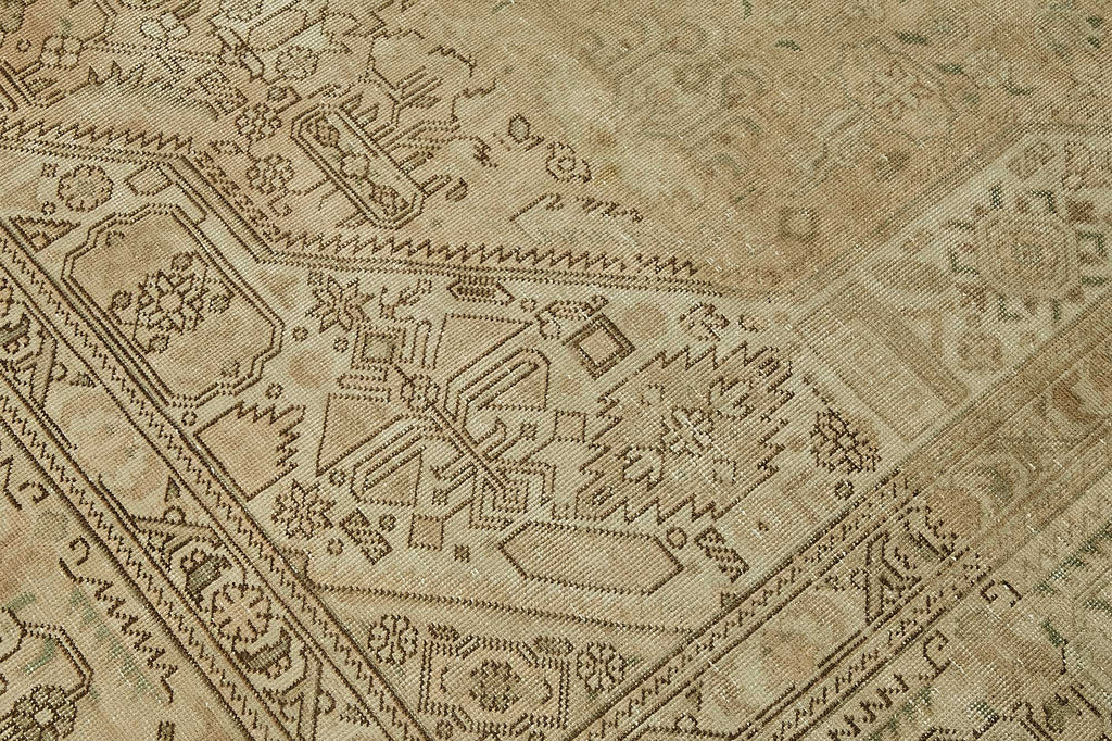 Beige vintage Persian rug 49693, 2.53 x 3.35 metres – photograph 9