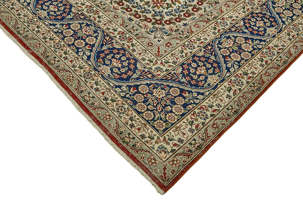 Beige vintage Persian rug 49698, 3.12 x 3.96 metres – photograph 4