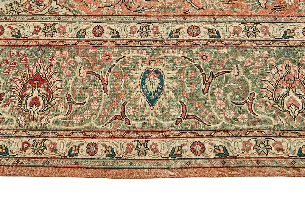 Beige vintage Persian rug 49700, 3.03 x 3.91 metres – photograph 8