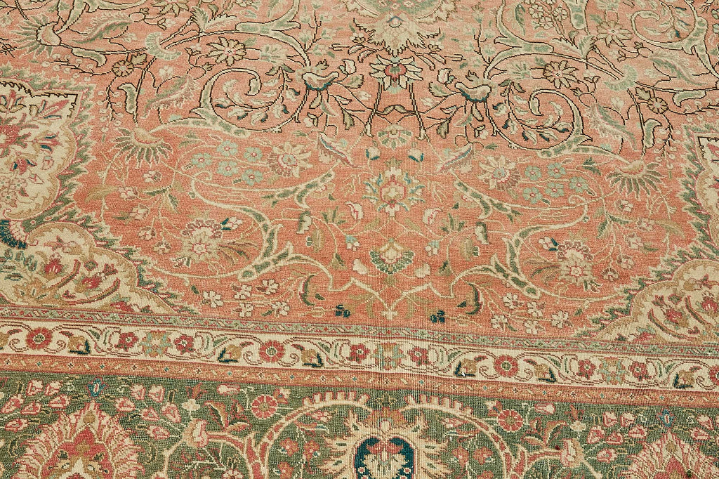 Beige vintage Persian rug 49700, 3.03 x 3.91 metres – photograph 10