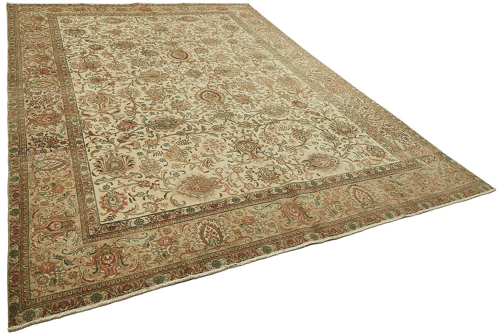 Beige vintage Persian rug 49701, 2.46 x 3.55 metres – photograph 2