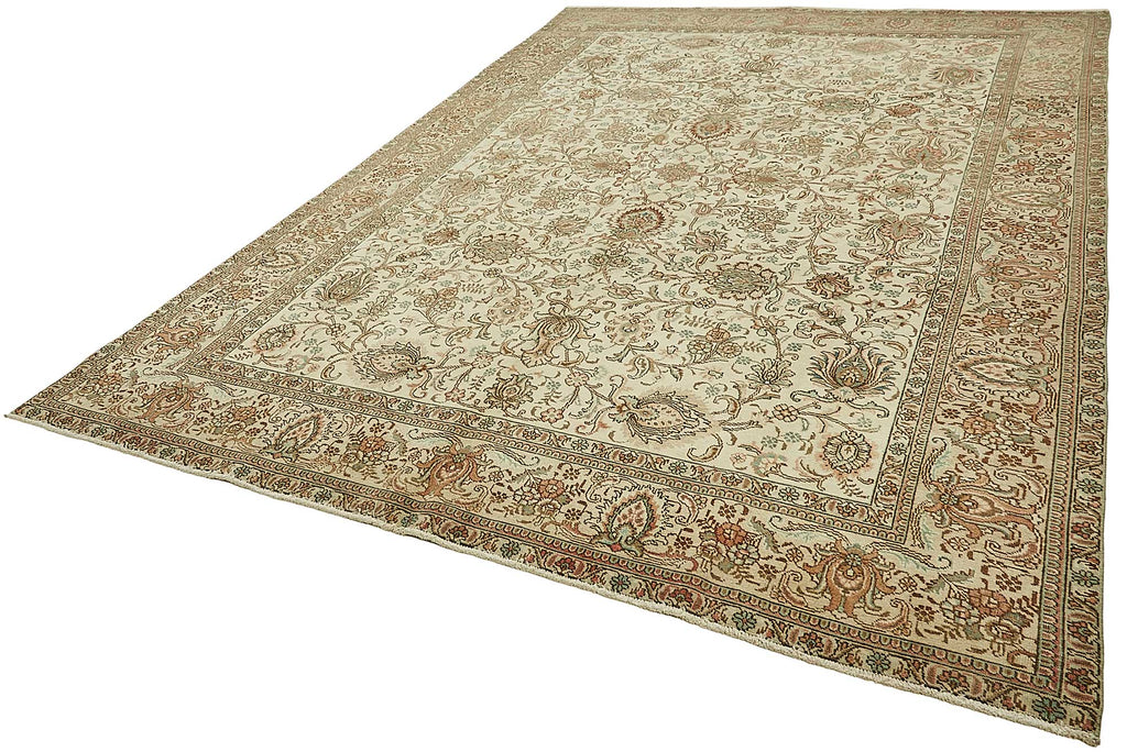 Beige vintage Persian rug 49701, 2.46 x 3.55 metres – photograph 3