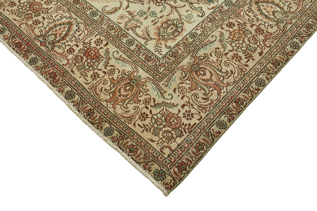 Beige vintage Persian rug 49701, 2.46 x 3.55 metres – photograph 4