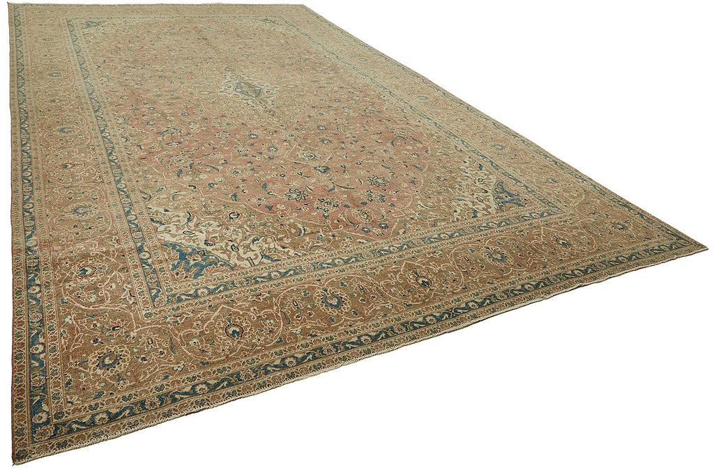 Beige vintage Persian rug 49704, 2.93 x 4.84 metres – photograph 2