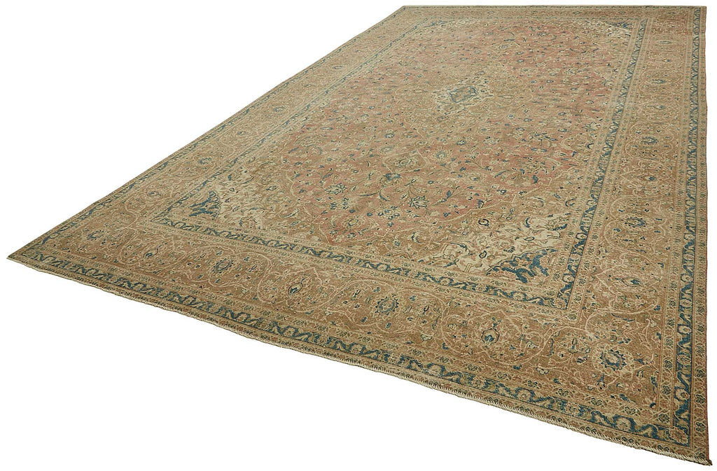 Beige vintage Persian rug 49704, 2.93 x 4.84 metres – photograph 3