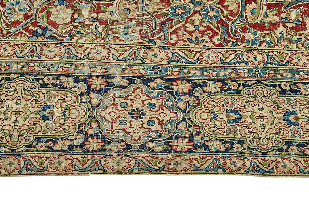 Beige vintage Persian rug 49705, 2.90 x 3.58 metres – photograph 8