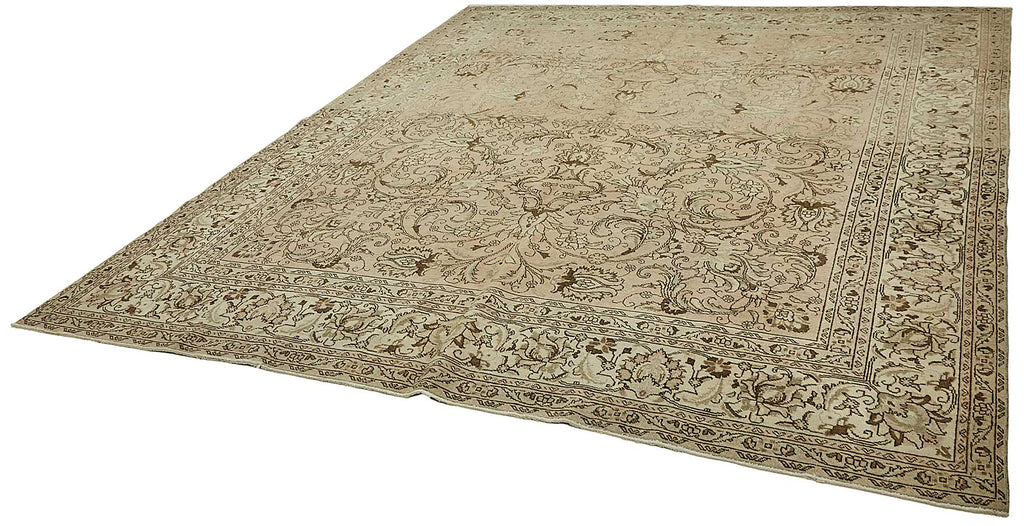 Beige vintage Persian rug 49707, 2.87 x 3.40 metres – photograph 3