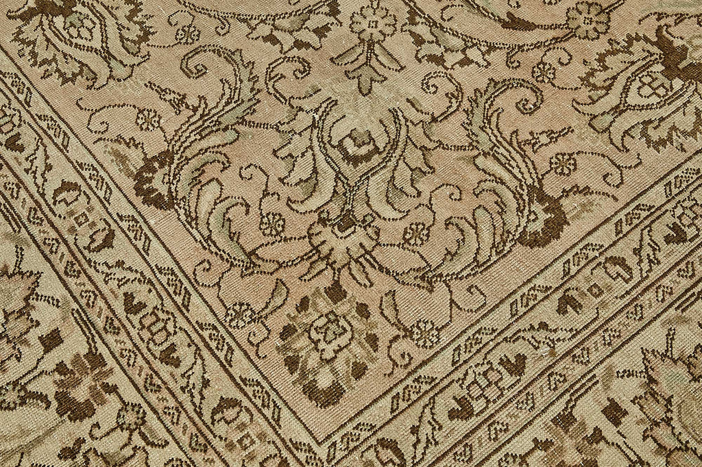 Beige vintage Persian rug 49707, 2.87 x 3.40 metres – photograph 9