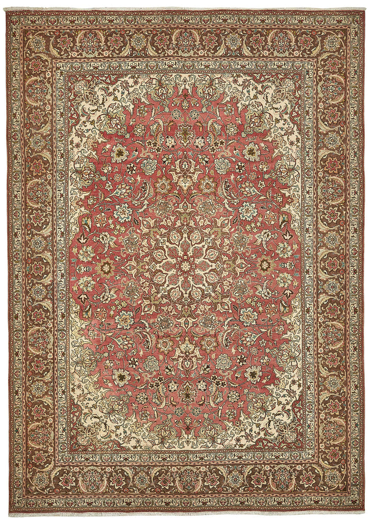 Beige vintage Persian rug 49708, 2.47 x 3.50 metres – full rug