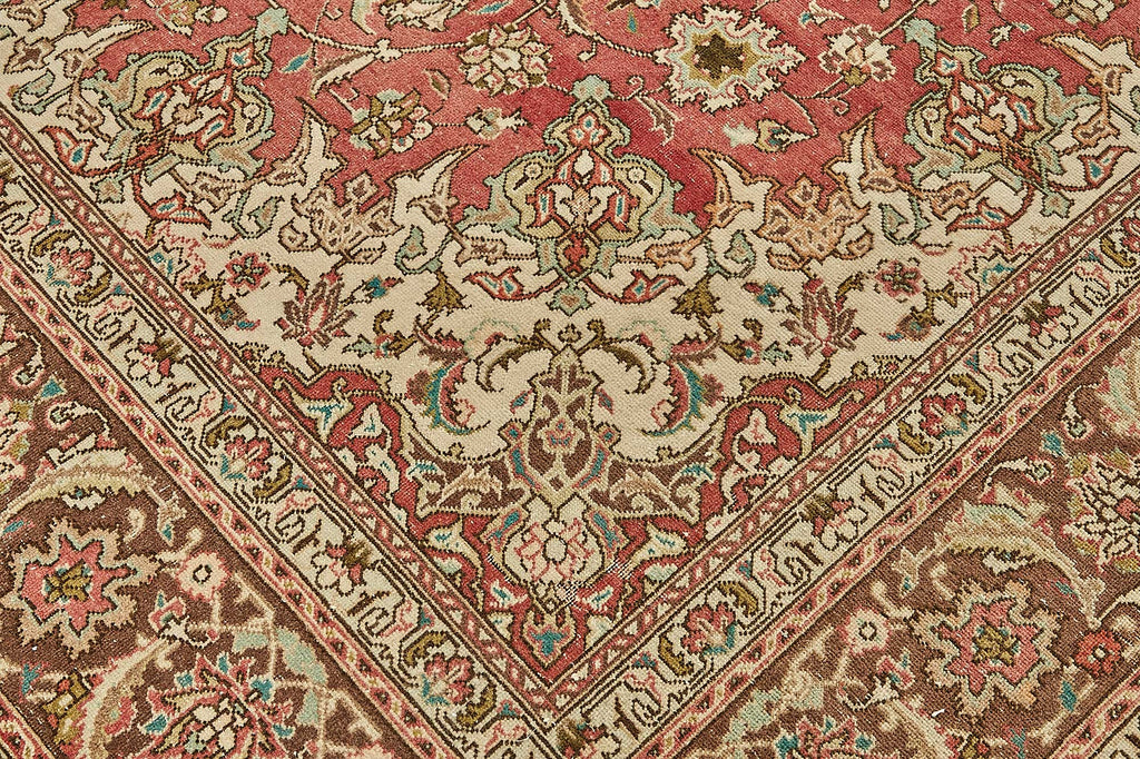 Beige vintage Persian rug 49708, 2.47 x 3.50 metres – photograph 9