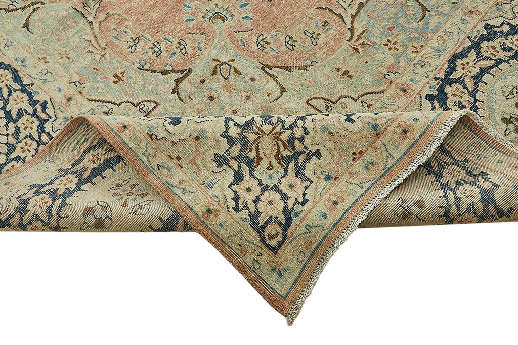 Beige vintage Persian rug 49711, 2.93 x 3.96 metres – photograph 6