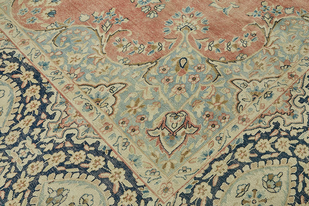 Beige vintage Persian rug 49711, 2.93 x 3.96 metres – photograph 9