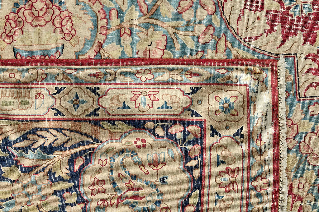 Beige vintage Persian rug 49712, 2.97 x 3.97 metres – photograph 7