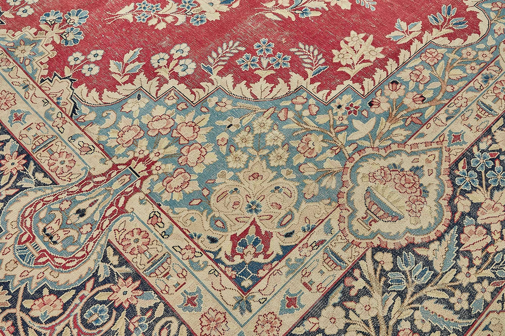 Beige vintage Persian rug 49712, 2.97 x 3.97 metres – photograph 9