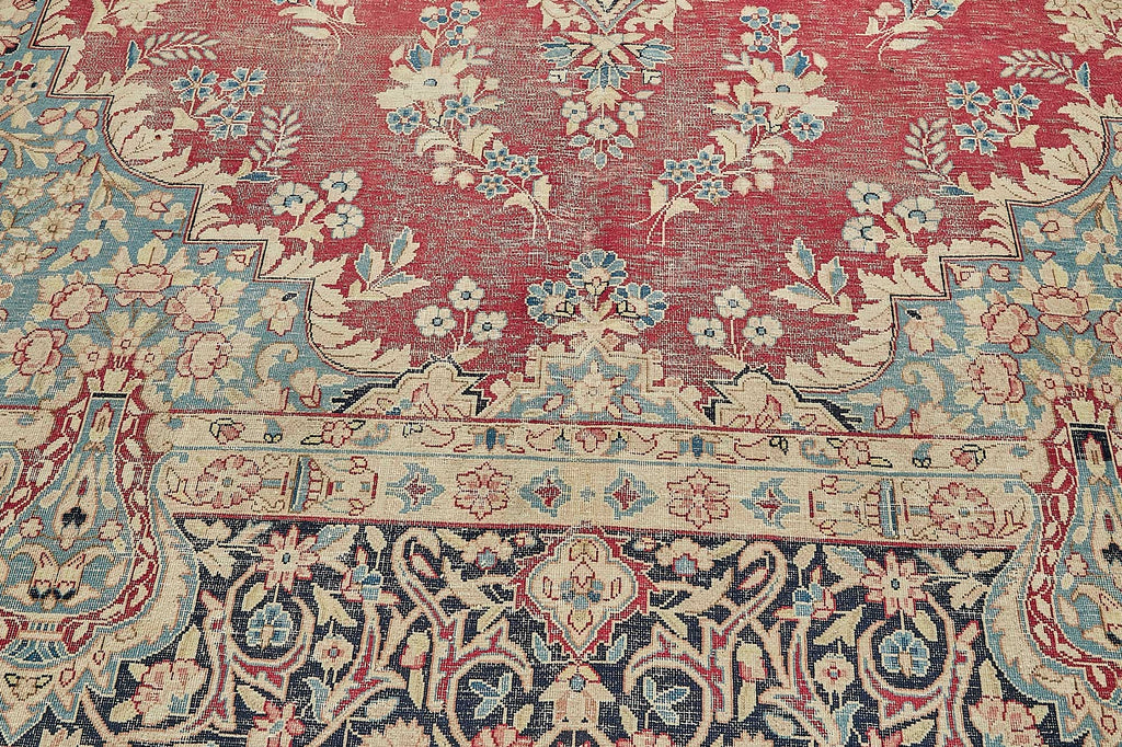 Beige vintage Persian rug 49712, 2.97 x 3.97 metres – photograph 10