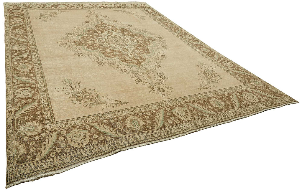 Beige vintage Persian rug 49713, 2.83 x 3.85 metres – photograph 2