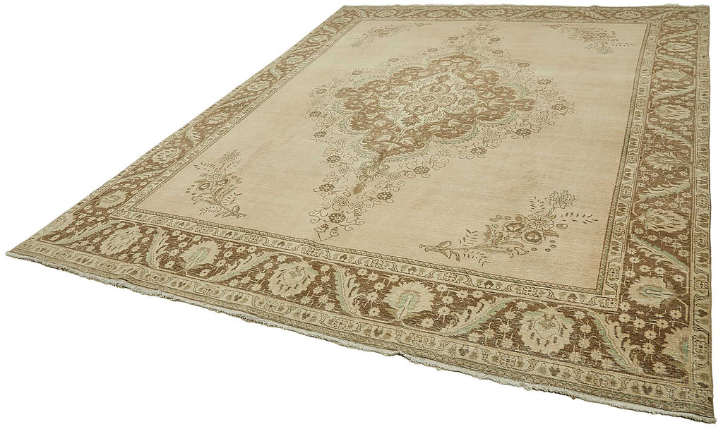 Beige vintage Persian rug 49713, 2.83 x 3.85 metres – photograph 3