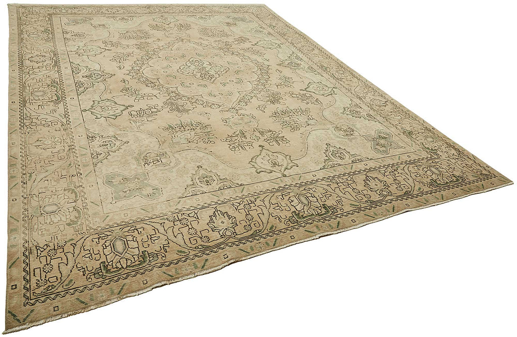 Beige vintage Persian rug 49714, 2.89 x 3.80 metres – photograph 2