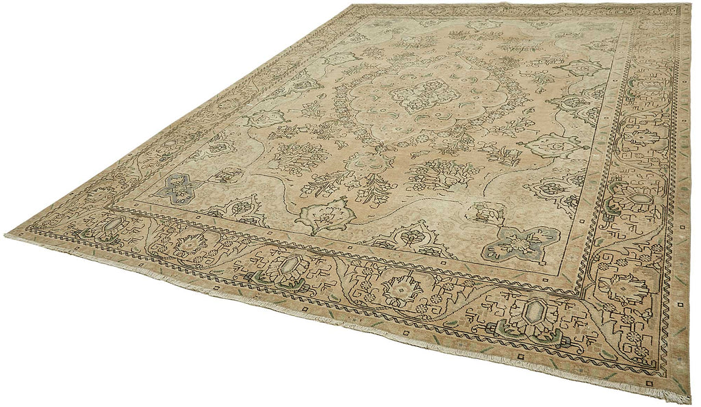 Beige vintage Persian rug 49714, 2.89 x 3.80 metres – photograph 3