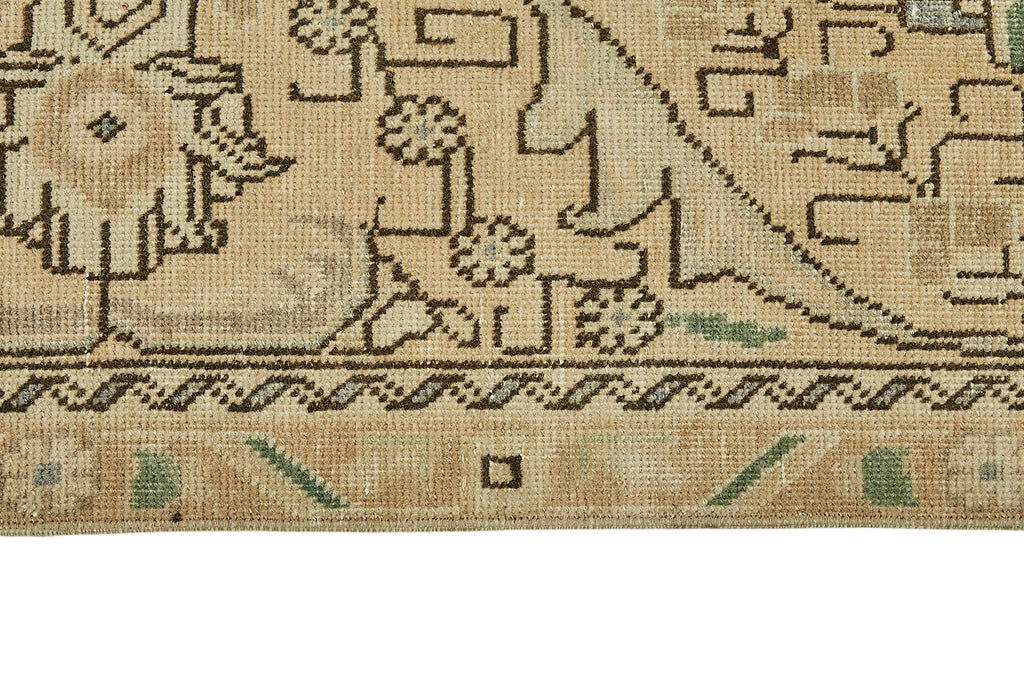 Beige vintage Persian rug 49714, 2.89 x 3.80 metres – photograph 8