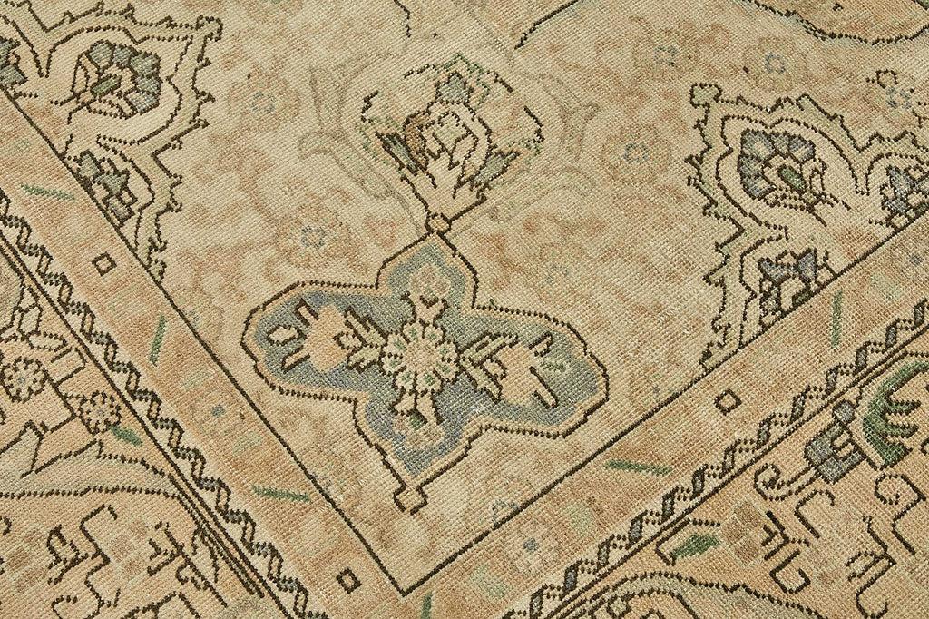 Beige vintage Persian rug 49714, 2.89 x 3.80 metres – photograph 9
