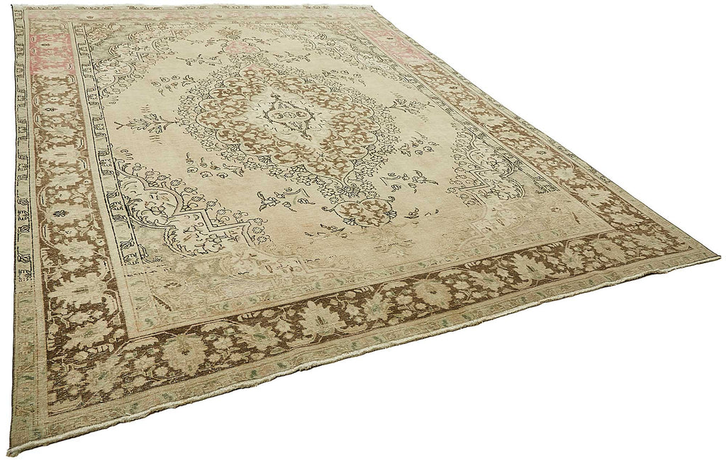 Beige vintage Persian rug 49715, 2.85 x 3.83 metres – photograph 2