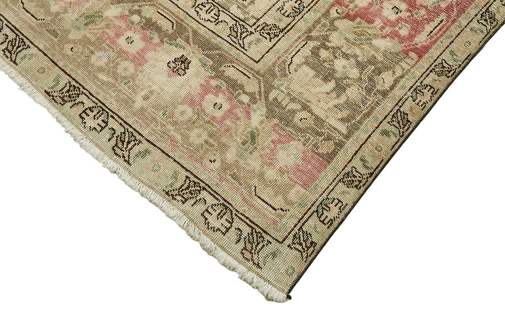 Beige vintage Persian rug 49715, 2.85 x 3.83 metres – photograph 4