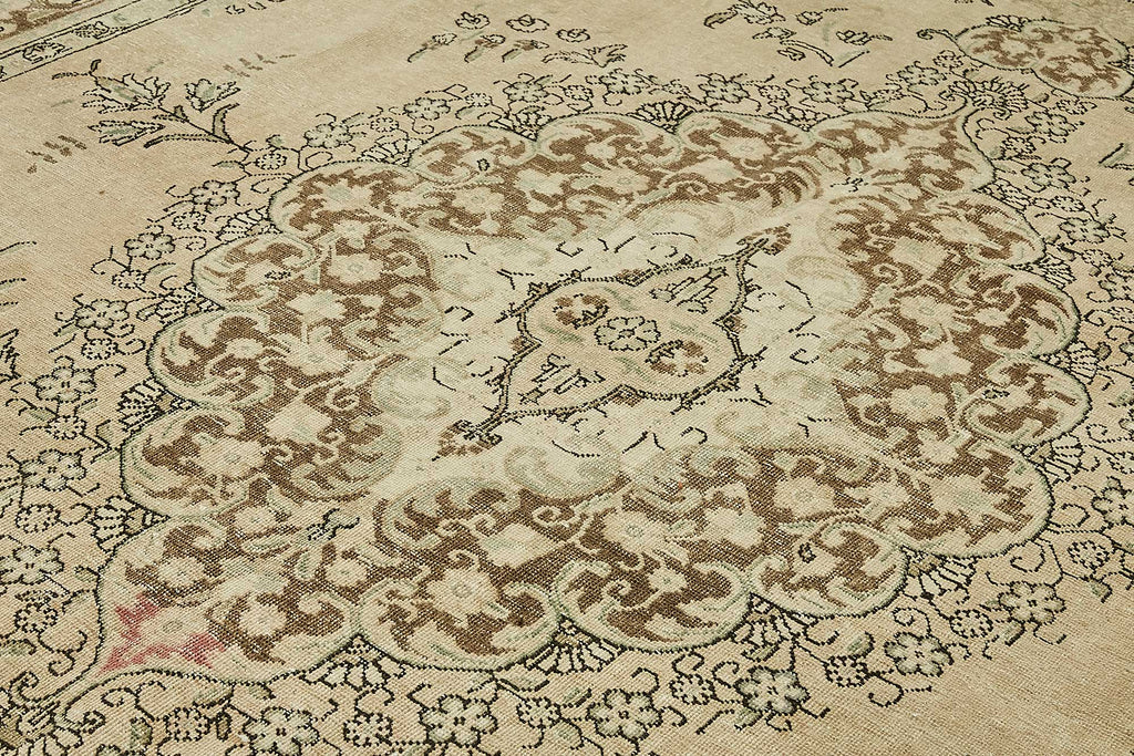 Beige vintage Persian rug 49715, 2.85 x 3.83 metres – photograph 5