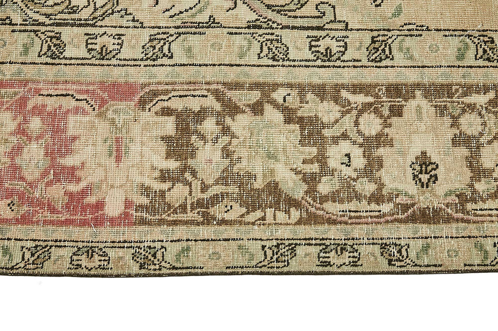 Beige vintage Persian rug 49715, 2.85 x 3.83 metres – photograph 8